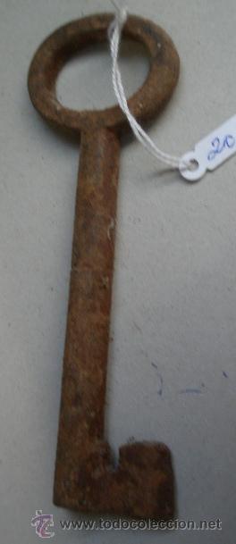 Antig&uuml;edades: Llave de 11,5 cms - Foto 1
