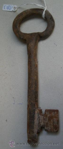 Antig&uuml;edades: Llave de 13,5 cms - Foto 1