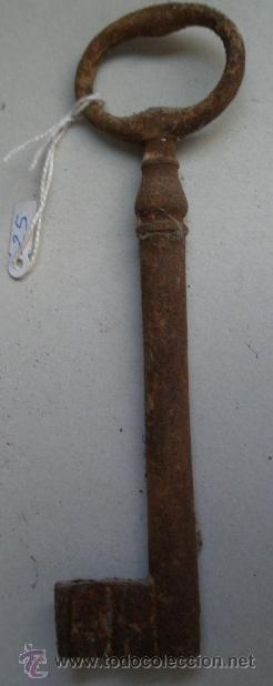 Antig&uuml;edades: Llave de 14,5 cms - Foto 1