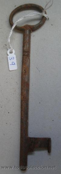 Antig&uuml;edades: Llave de 14 cms - Foto 1