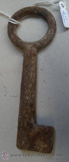 Antig&uuml;edades: Llave de 9,5 cms - Foto 1