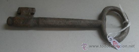 Antig&uuml;edades: Llave de 16 cms - Foto 1