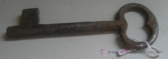 Antig&uuml;edades: Llave de 14 cms - Foto 1