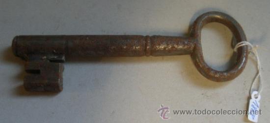Antig&uuml;edades: Llave de 14,5 cms - Foto 1