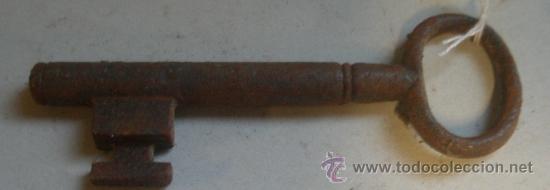 Antig&uuml;edades: Llave de 14 cms - Foto 1