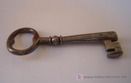 Antig&uuml;edades: ANTIGUA LLAVE DE ARCA. SIGLO XVII - Foto 1