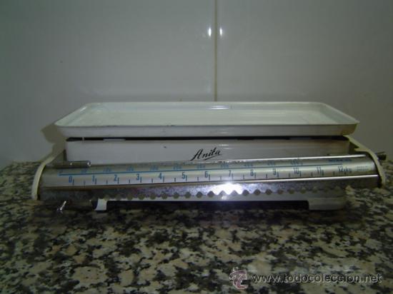 Antig&uuml;edades: BASCULA DE FARMACIA  MARCA ANITA - Foto 1