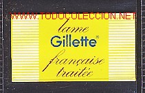 Antig&uuml;edades: Hoja de afeitar GILLETTE - Foto 1