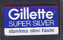 Antig&uuml;edades: Hoja de afeitar GILLETTE - Foto 1
