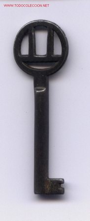 Antig&uuml;edades: Llave antigua de hierro - Foto 1