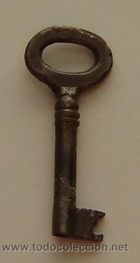 Antig&uuml;edades: LLAVE ANTIGUA LARGO 7 CMS. ANCHO 0,9 CMS. - Foto 1