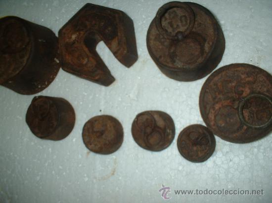 Antig&uuml;edades: balanza antigua de 10 kilos - Foto 5