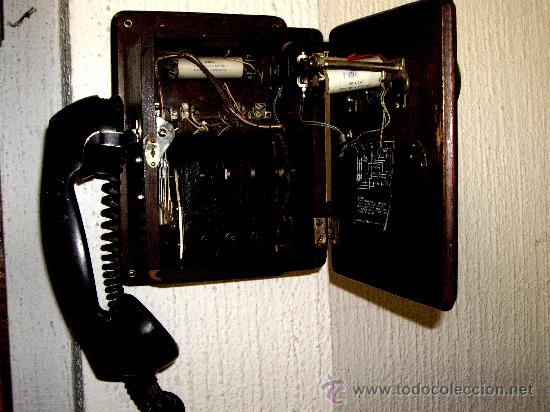 Tel&eacute;fonos: TELEFONO DE LINEA INTERNA, MUY ANTIGUO - Foto 2