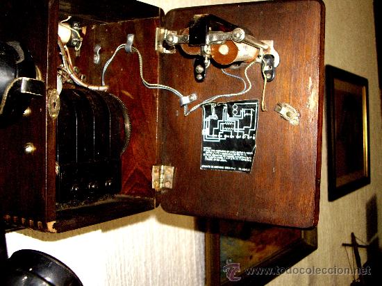Tel&eacute;fonos: TELEFONO DE LINEA INTERNA, MUY ANTIGUO - Foto 4