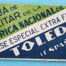 Antigüedades: HOJA DE AFEITAR DE LA FÁBRICA NACIONAL DE TOLEDO. ESPAÑOLA.. Lote 312020543