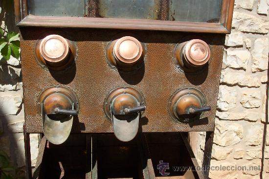 Antig&uuml;edades: ANTIGUO SILO PARA EXPENDER CAFE TOSTADO EN GRANO - Foto 2