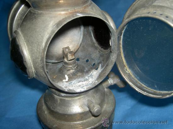 Antig&uuml;edades: FARO DE BICICLETA (2) - Foto 6
