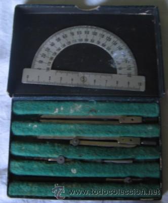 Antig&uuml;edades: ESTUCHE PARA DELINEANTES - Foto 1