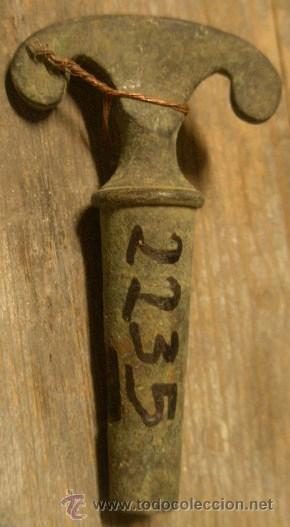 Antig&uuml;edades: Llave de grifo de tonel, mide 8 cms - Foto 1
