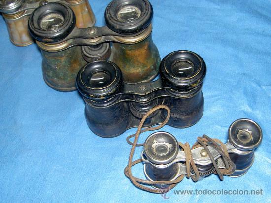 Antig&uuml;edades: LOTE DE 9 BINOCULARES DE OPERA - Foto 5
