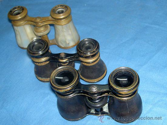 Antig&uuml;edades: LOTE DE 9 BINOCULARES DE OPERA - Foto 7