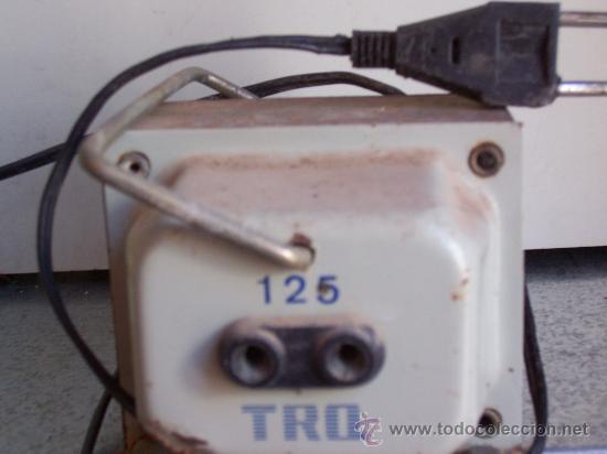 antiguo transformador de corriente de 220 a 125 - Compra venta en  todocoleccion