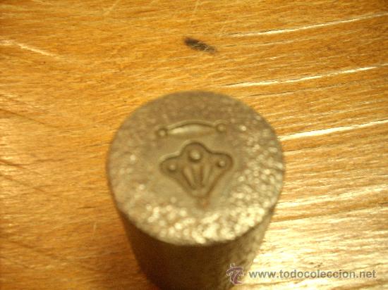 Antig&uuml;edades: ANTIGUO MOLDE DE HIERRO DE JOYERO PARA CONFECCIONAR JOYAS - Foto 1