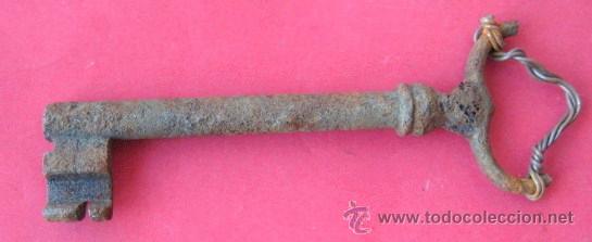 Antig&uuml;edades: ANTIGUA LLAVE. MUY CURIOSA..... ENVIO GRATIS&iexcl;&iexcl;&iexcl; - Foto 2