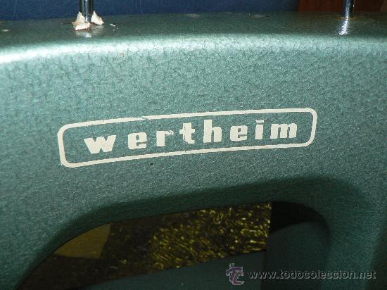 Antig&uuml;edades: WERTHEIM maquina de coser - Foto 4
