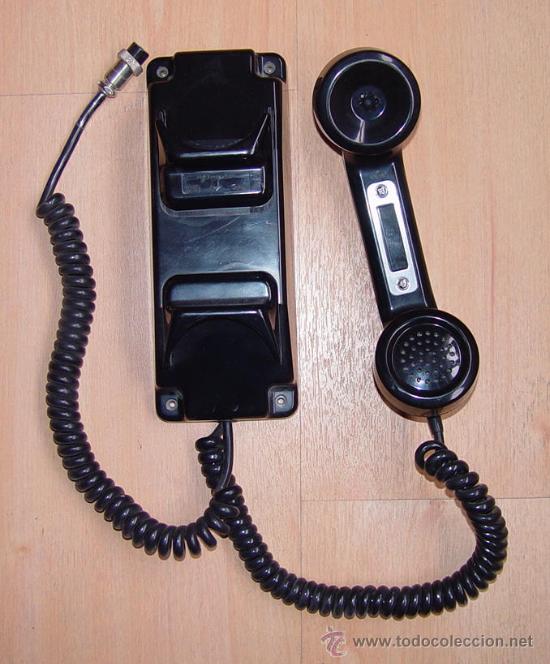 Tel&eacute;fonos: Microtelefono con soporte y PTT.Microfono auricular..Sanna - Foto 2