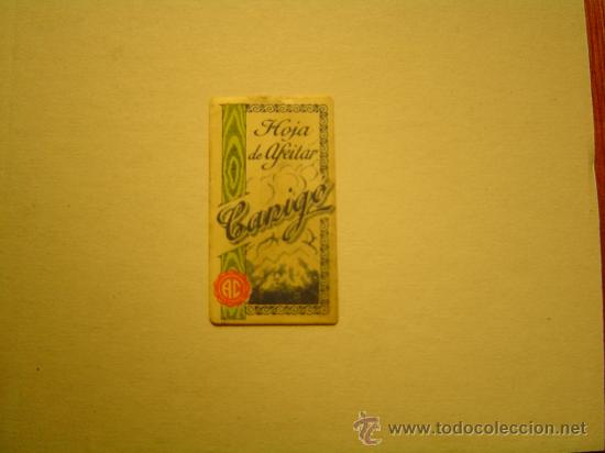 Antig&uuml;edades: Hoja de afeitar Canigo - Foto 1