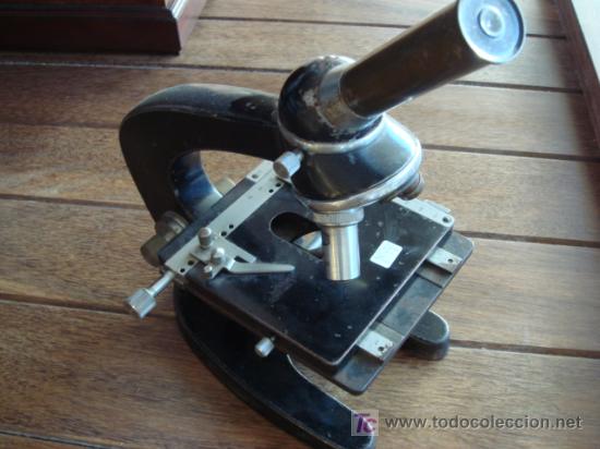 Antig&uuml;edades: MICROSCOPIO ANTIGUO - Foto 1