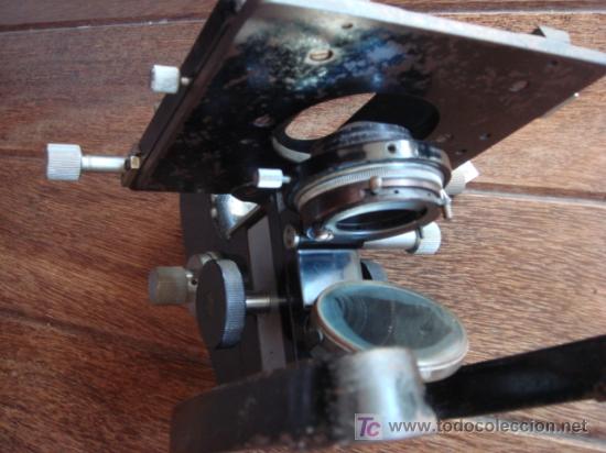 Antig&uuml;edades: MICROSCOPIO ANTIGUO - Foto 4