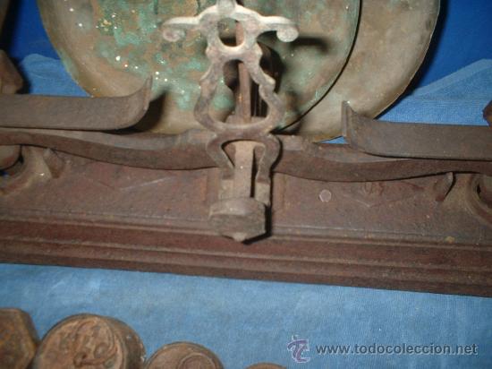 Antig&uuml;edades: balanza antigua de 10 kilos - Foto 10