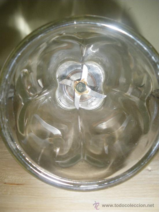 Antig&uuml;edades: BASO DE CRISTAL GORDO DE LA TURMIX. ORIGINAL. - Foto 2