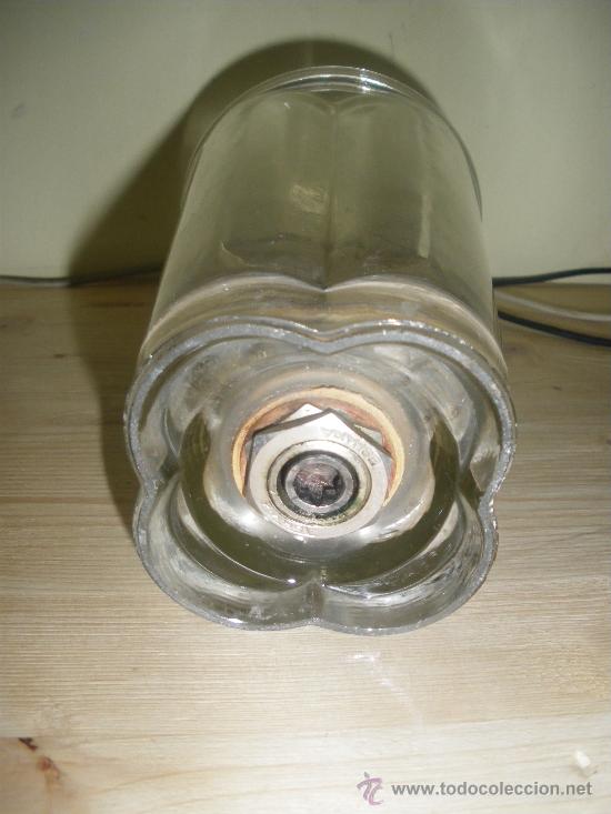Antig&uuml;edades: BASO DE CRISTAL GORDO DE LA TURMIX. ORIGINAL. - Foto 3