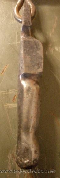 Antig&uuml;edades: Aldaba de 12 cms, sin clavo, &iquest;1810? - Foto 3