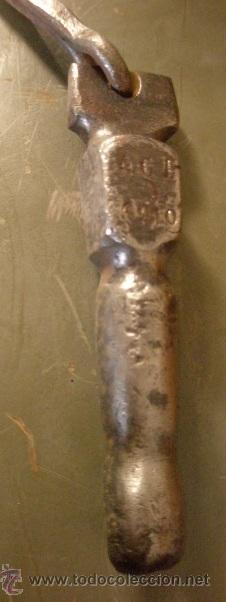Antig&uuml;edades: Aldaba de 12 cms, sin clavo, &iquest;1810? - Foto 5