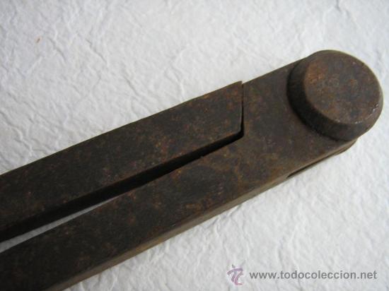 Antig&uuml;edades: ANTIGUO COMPAS 26cm - Foto 2
