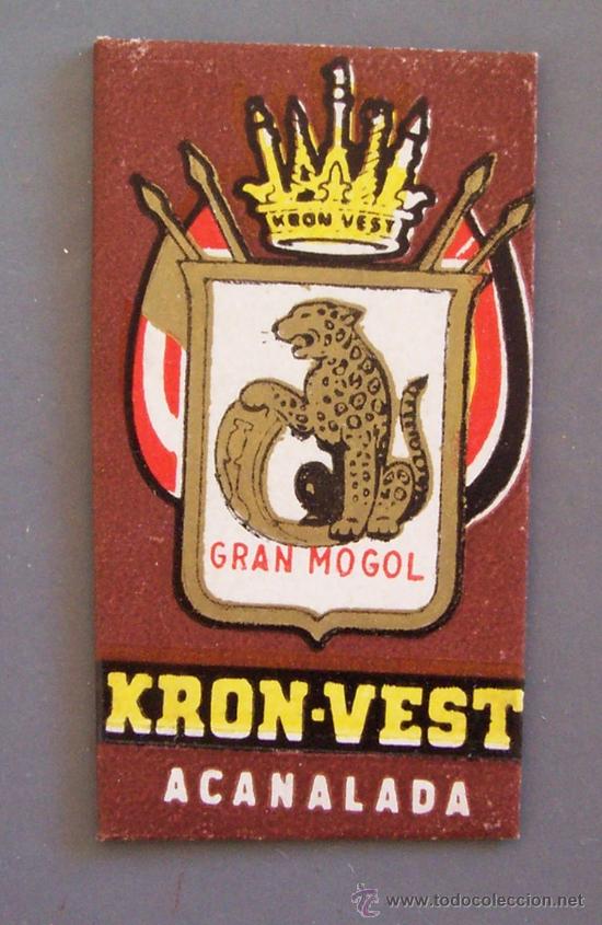 Antig&uuml;edades: hoja de afeitar kron-vest gran mogol - Foto 1