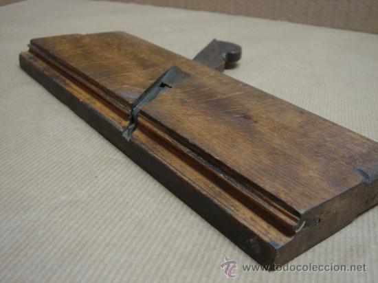 Antig&uuml;edades: ANTIGUO CEPILLO DE CARPINTERO MOLDURERO &iexcl;&iexcl; &iexcl;&iexcl; - Foto 2