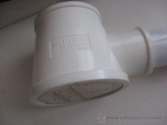 Antig&uuml;edades: MACROSCOPE SONCA, LUPA CON LUZ  PARA COLECCIONISTAS. - Foto 2