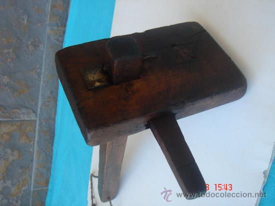 antiguo gramil o marcador carpintero. en madera - Compra venta en  todocoleccion