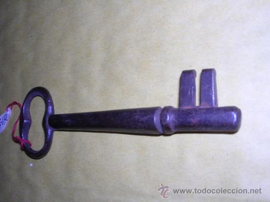 Antig&uuml;edades: LLAVE HANTIGUA DE HIERRO-11,5X4 CM - Foto 1