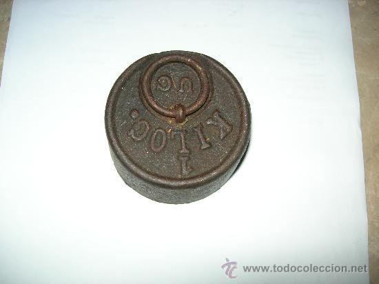 Antig&uuml;edades: PESA ANTIGUA DE 1 KG REBAJADA - Foto 1