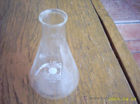 Antig&uuml;edades: Matraz de laboratorio escolar - Foto 1