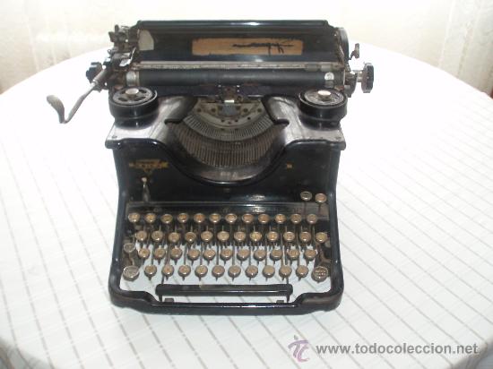 Antigüedades: maquina de escribir H.O-S.A (Hispano Olivetti M.40) - Foto 1 - 25960632