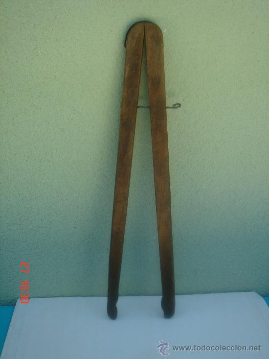 Antig&uuml;edades: COMP&Aacute;S DE MADERA ANTIG&Uuml;O. GRAN TAMA&Ntilde;O.- 41 CMS DE LONGUITUD. - Foto 1