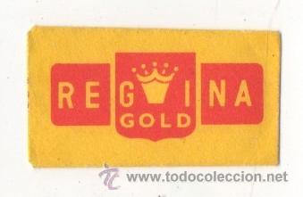 Antig&uuml;edades: CUCHILLA DE AFEITAR REGINA GOLD HOJA - Foto 1