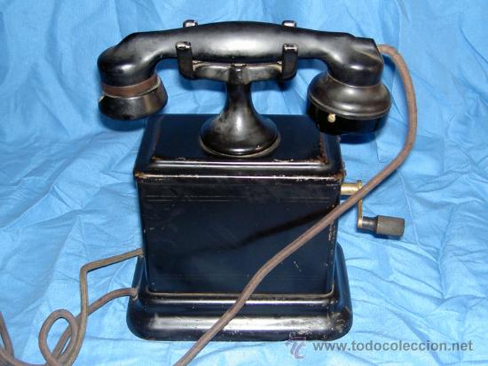 Tel&eacute;fonos: ANTIGUO TELEFONO DE MAGNETO - Foto 1